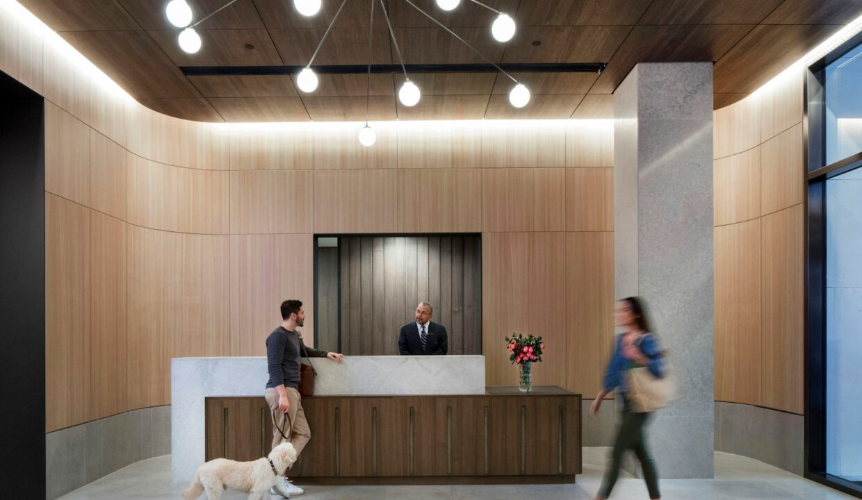 One Columbus Place Apartment S21F — official Brodsky photo