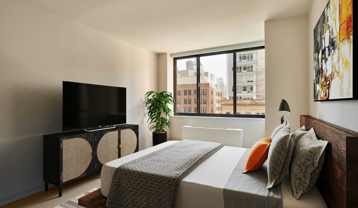 One Columbus Place Apartment N15K — official Brodsky photo