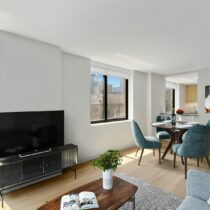 One Columbus Place Apartment S19B — official Brodsky photo