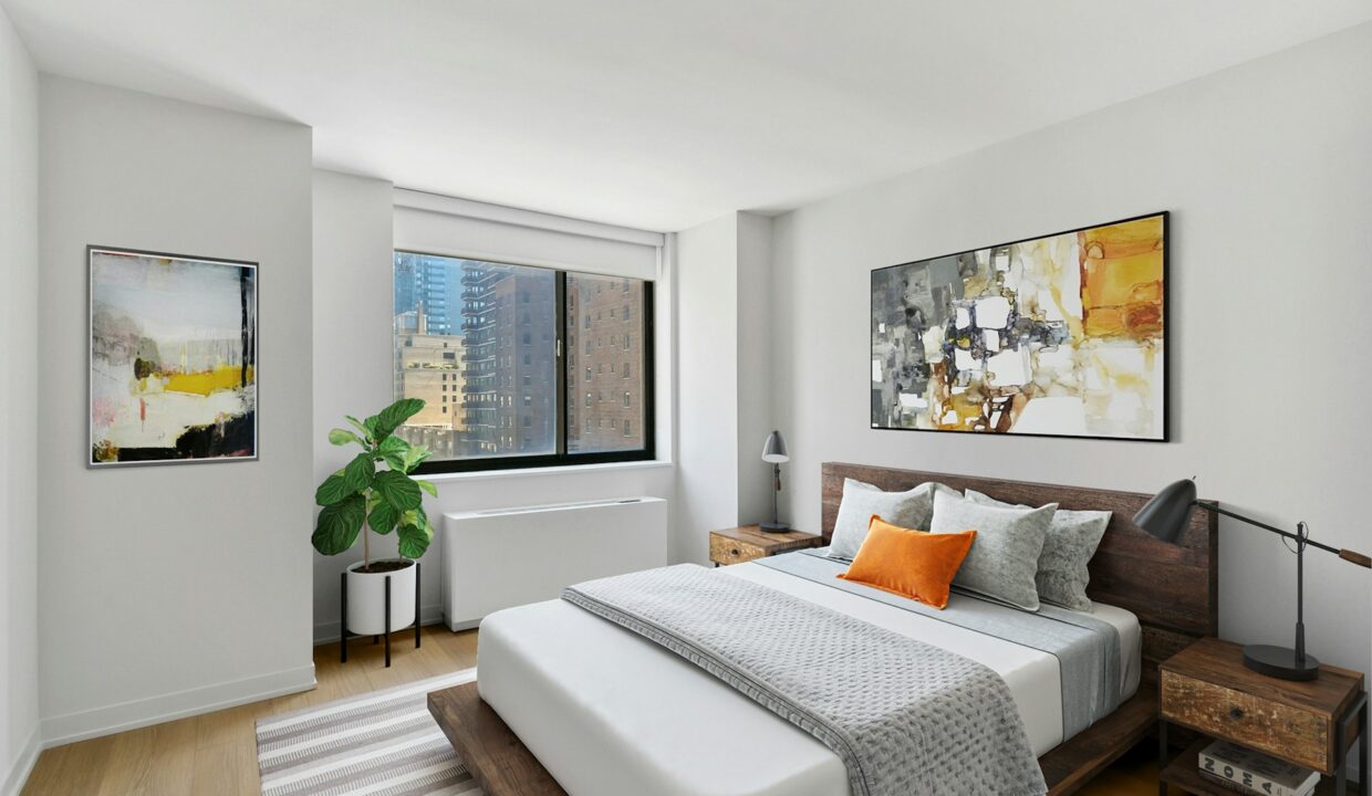 One Columbus Place Apartment S19B — official Brodsky photo