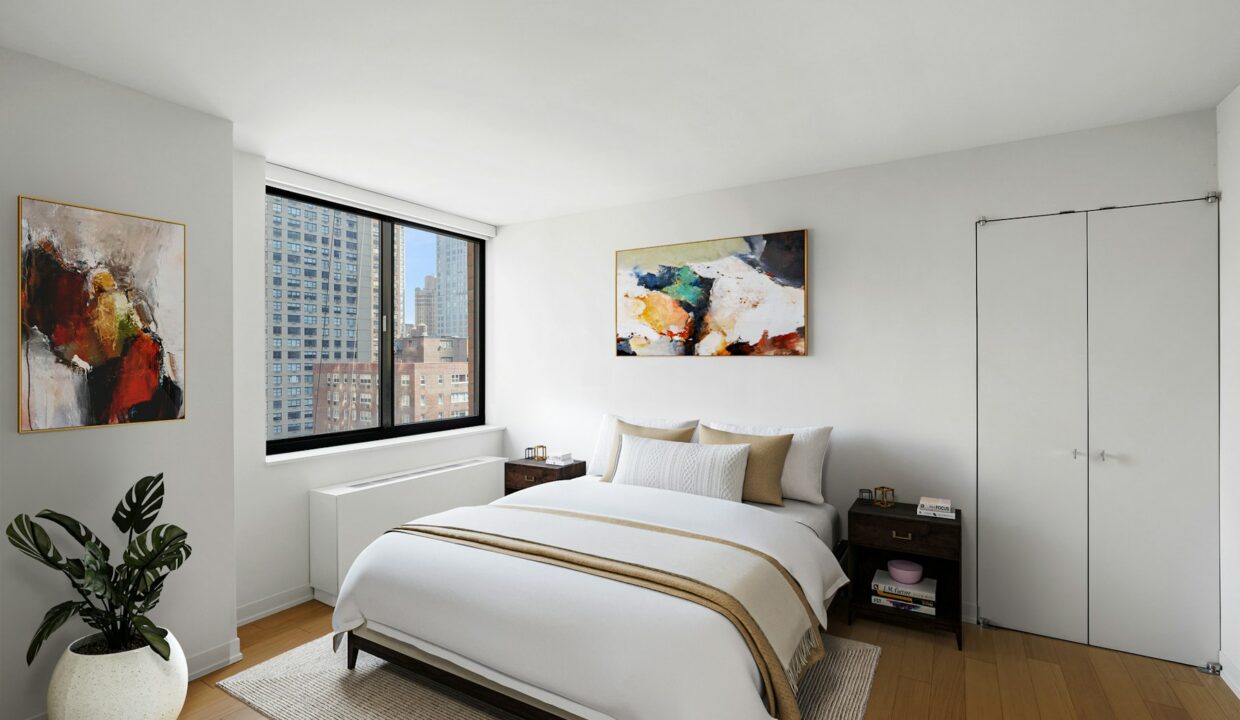 One Columbus Place Apartment S21F — official Brodsky photo